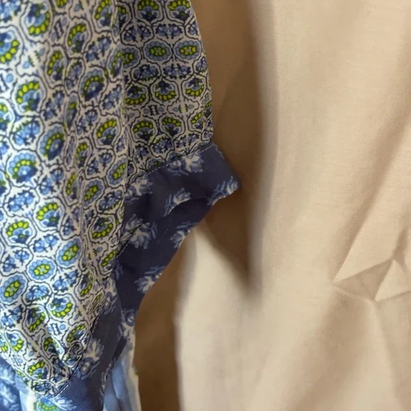 Blue Patterned Boho Dress Gap - Picture 8 of 11